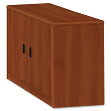 HON 10700 Srs Cognac Laminate 2-dr Storage Cabinet