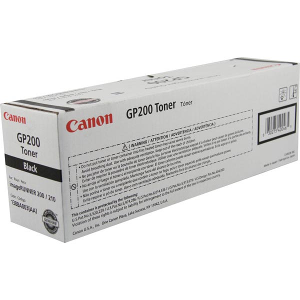 Canon 1388A003AA Black OEM Copier Toner