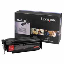 Lexmark 12A8325 Black OEM Toner Cartridge