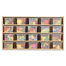 Jonti-Craft Young Time 20-Tray Cubbie Storage