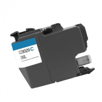 Premium Quality Cyan Super High Yield Ink Cartridge compatible with Brother LC-3029C