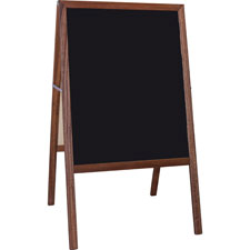 Flipside Prod. Stained Black Chalkboard Easel