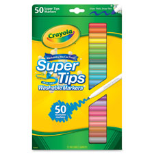 Crayola Super Tips 50-ct Washable Markers