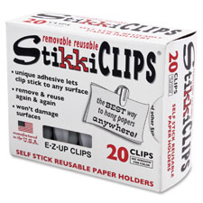 Advantus StikkiClips Self Stick Paper Holders