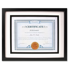 Burns Grp. Airfloat Certificate Frame