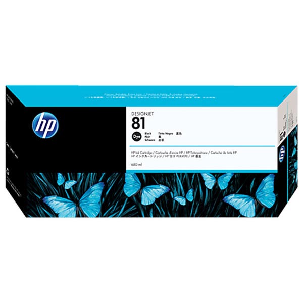 HP C4930A (HP 81) Black OEM Inkjet Cartridge