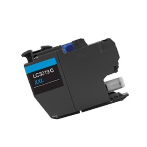 Premium Quality Cyan Super High Yield Ink Cartridge compatible with Brother LC-3019C