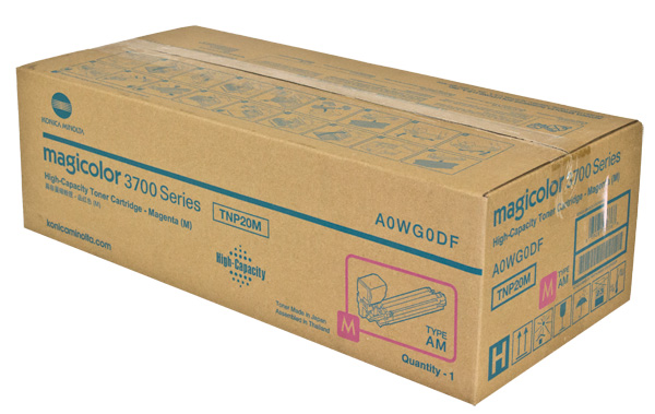 Konica Minolta A0WG0DF Magenta OEM Toner Cartridge