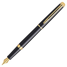 Waterman Hemisphere Black Ink Fountain Pen