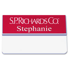 Xstamper 3/4"x3" Pocket Name Badge w/Logo
