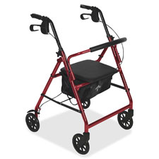 Medline Basic Steel Rollators