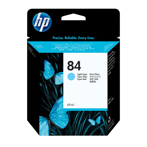 HP C5017A (HP 84) Light Cyan OEM Inkjet Cartridge