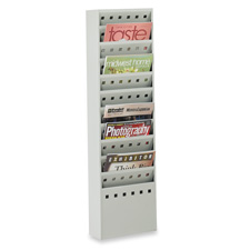 Safco 11-Pocket Steel Magazine Racks