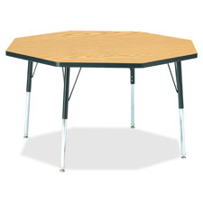 Jonti-Craft Adult Height Color Top Octagon Table