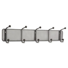 Safco Onyx 5-hook Steel Mesh Wall Rack