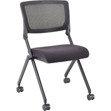 Lorell Mesh Back Nesting Chair