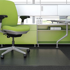 Deflecto EnvironMat Low Pile Rectangular Chairmat