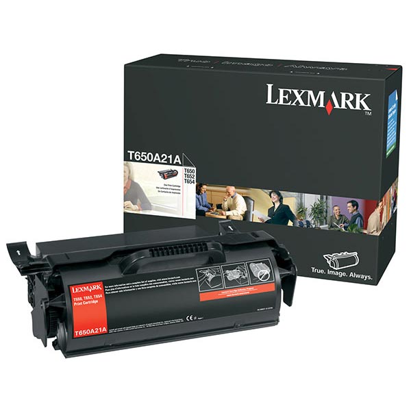 Lexmark T650A21A Black OEM Print Cartridge